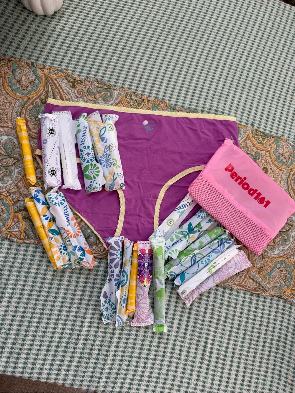 New Girls Underwear, tampons, tampon bag size 18
